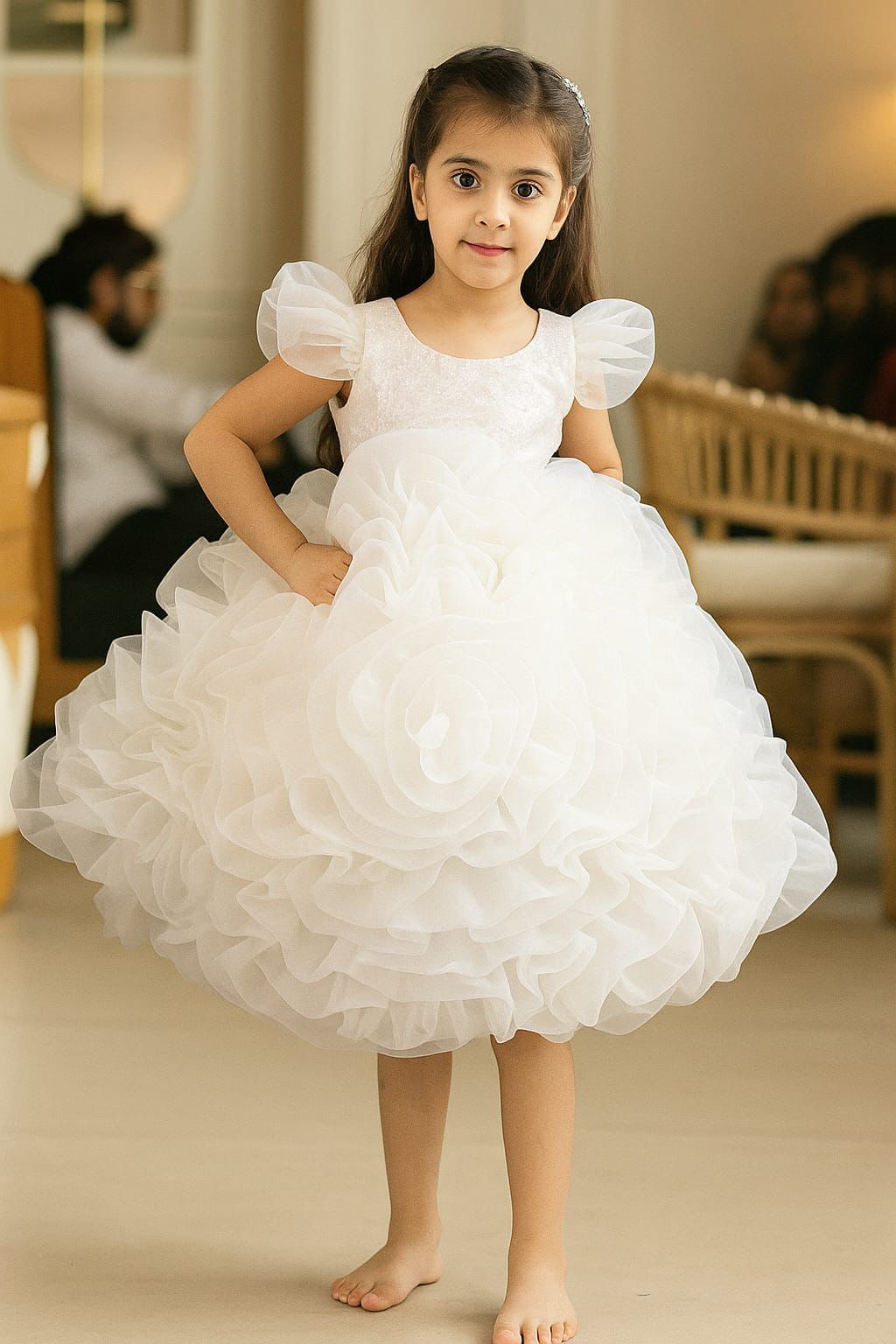 Rose Flower Bloom Frock