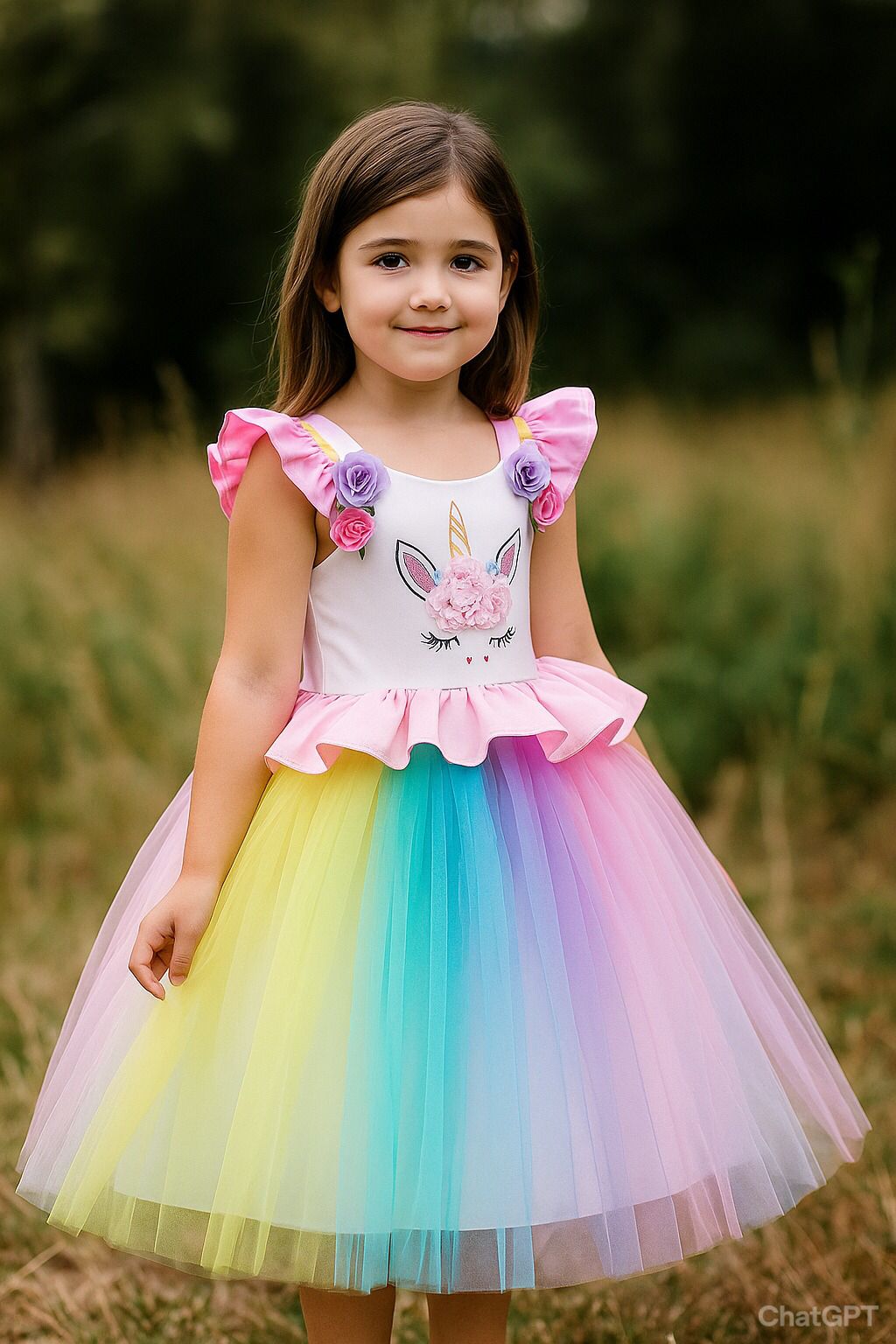Meqai Unicorn Dress