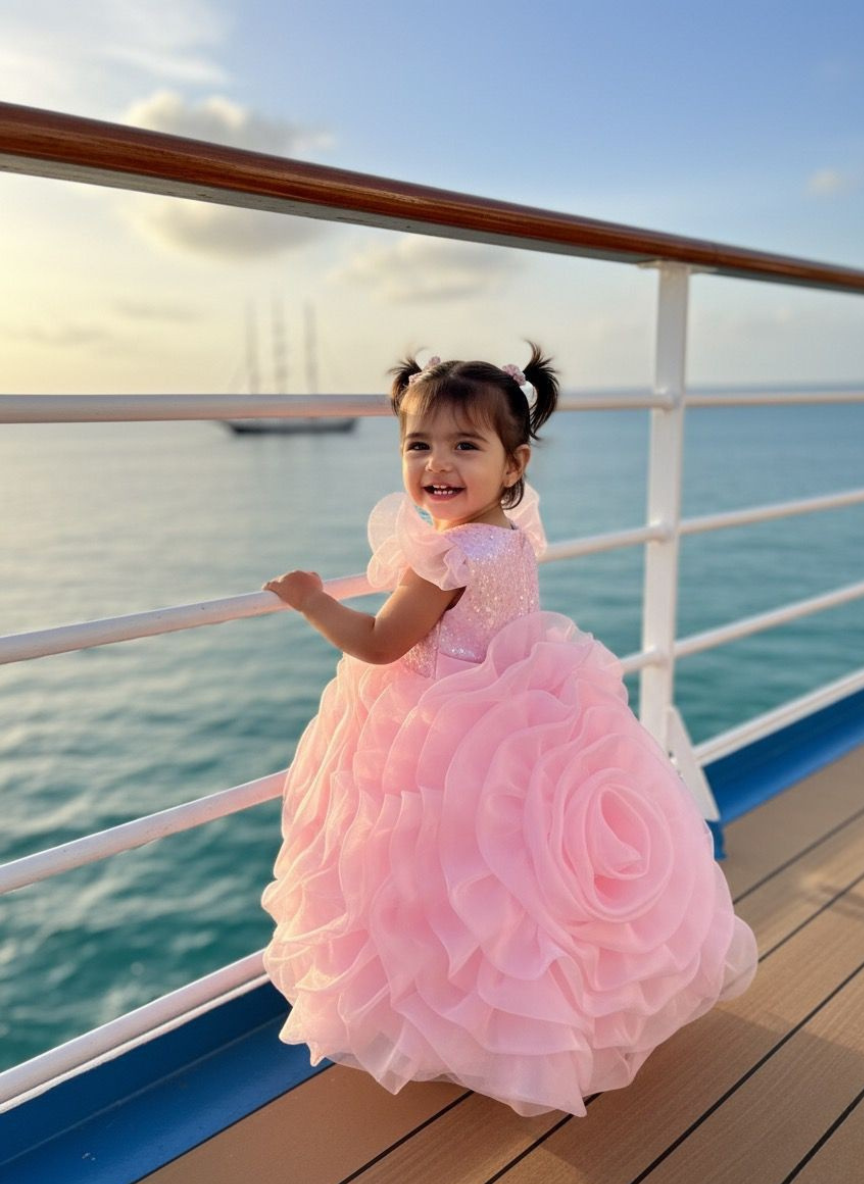 Rose Flower Bloom Frock