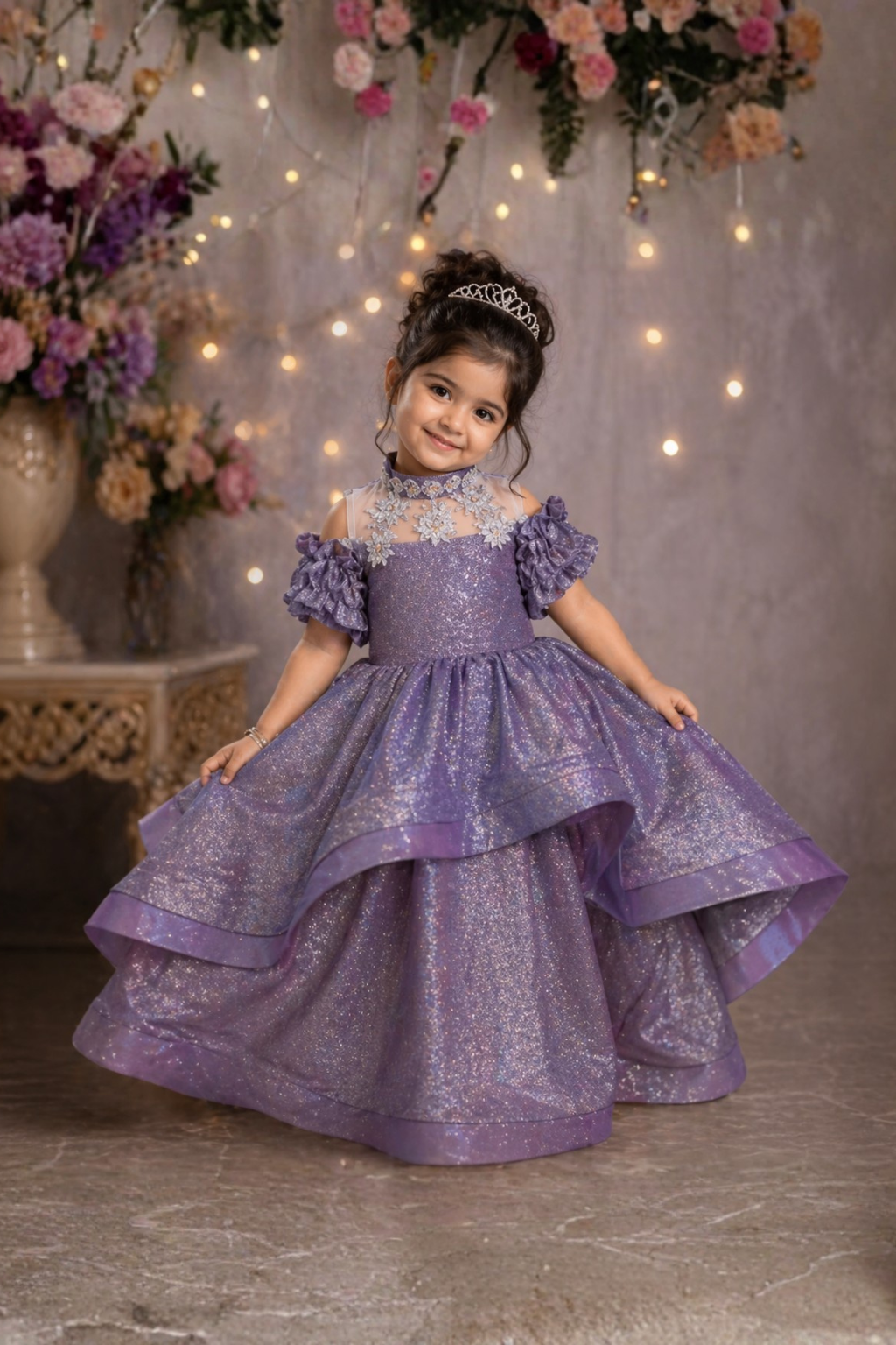 Celestial Firll Necklace Luxe Dress
