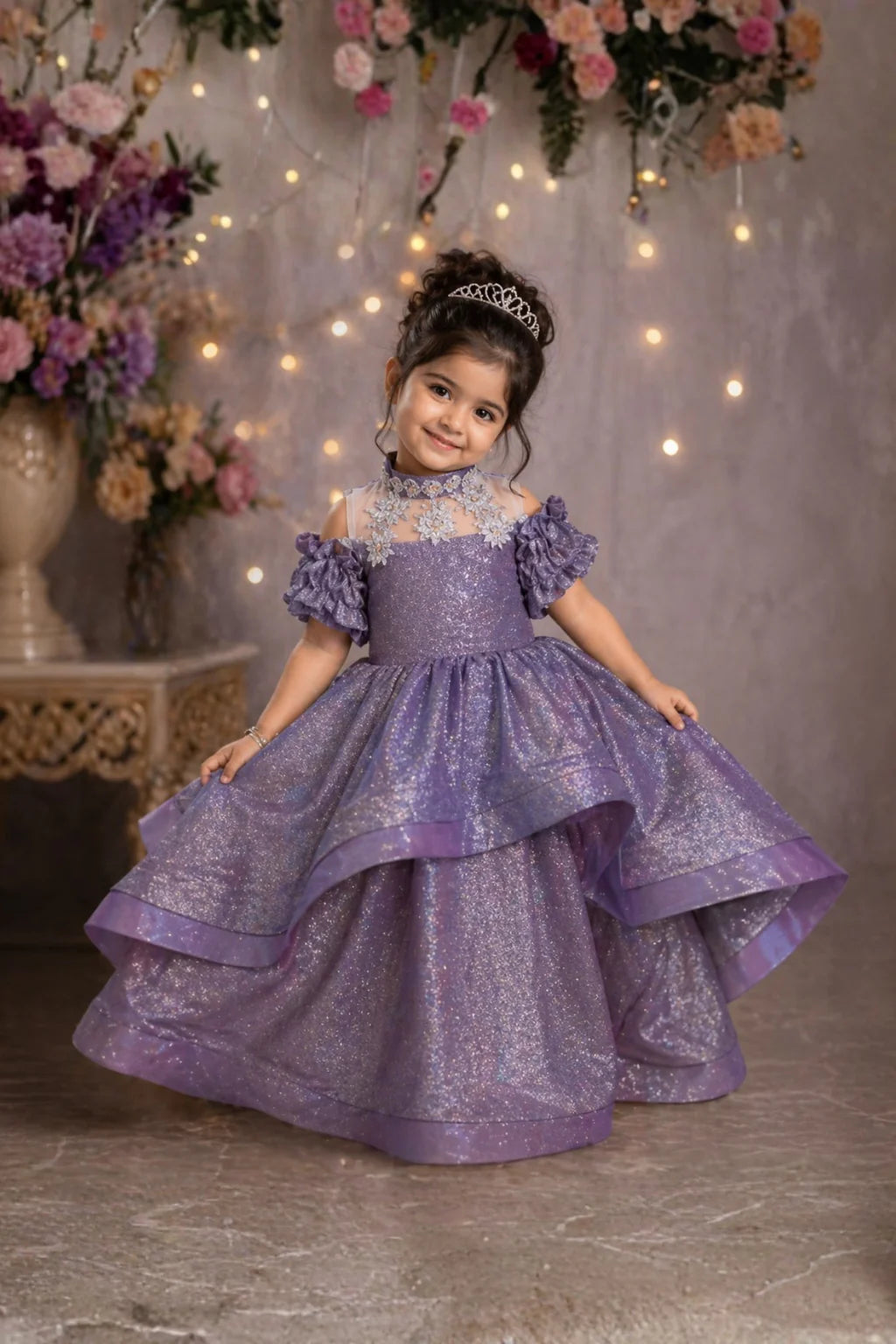Celestial Firll Necklace Luxe Dress
