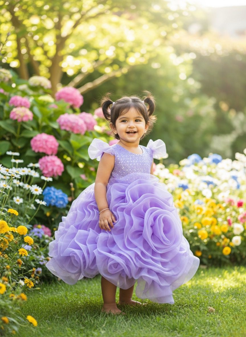 Rose Flower Bloom Frock