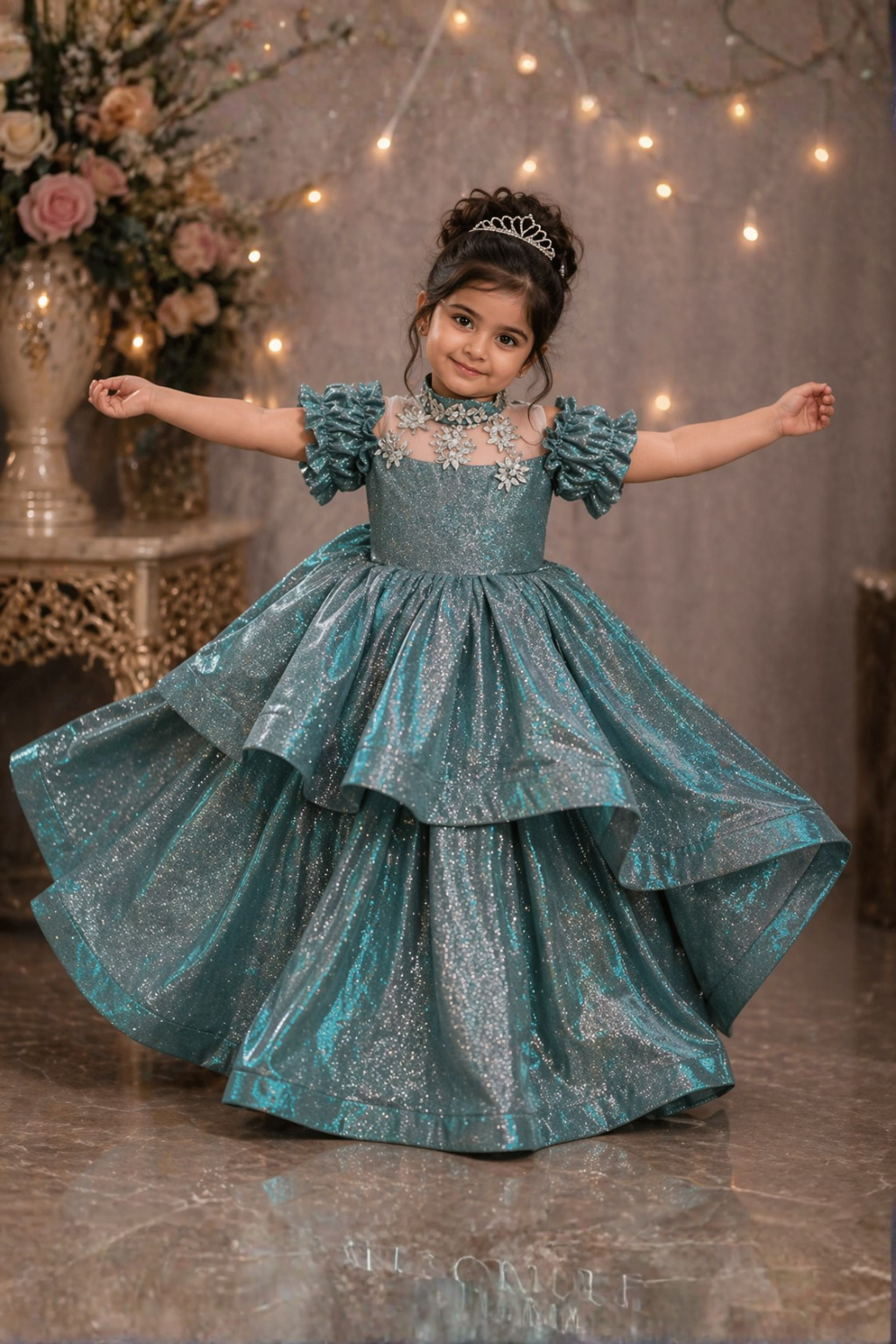 Celestial Firll Necklace Luxe Dress