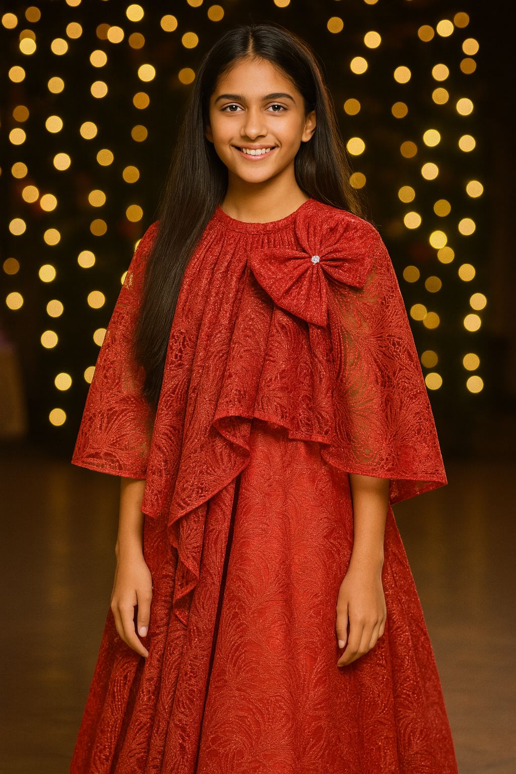 Glittery Arabic Maxi