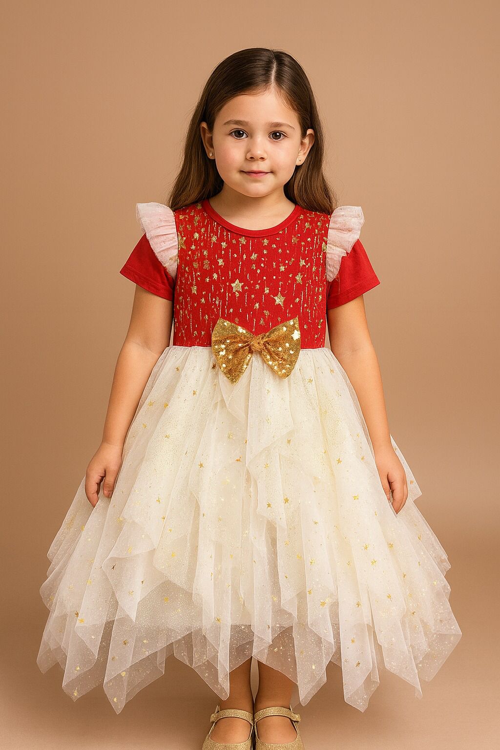 Micky Golden Star Frock