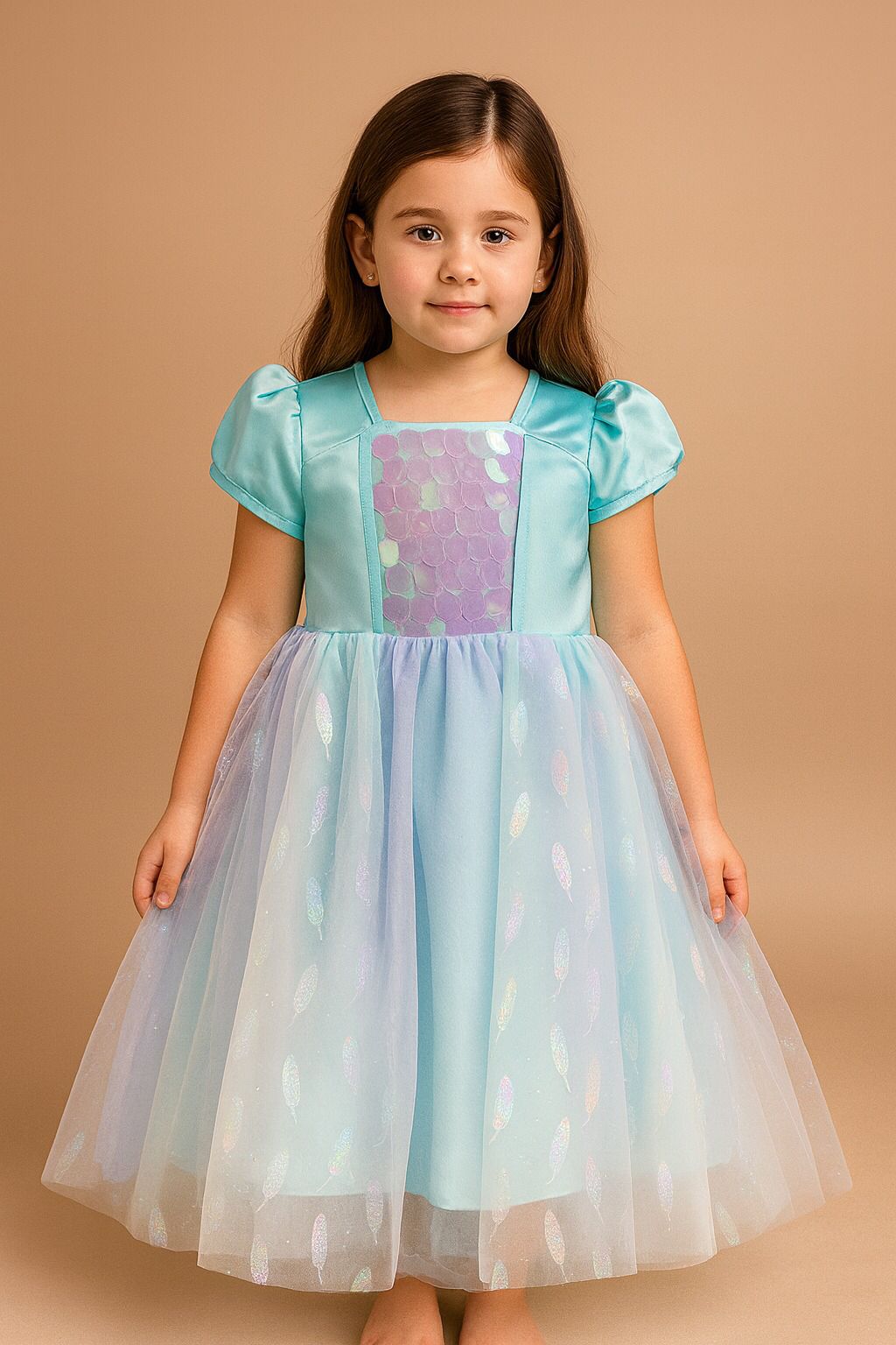 Sequence Rainbow Frock