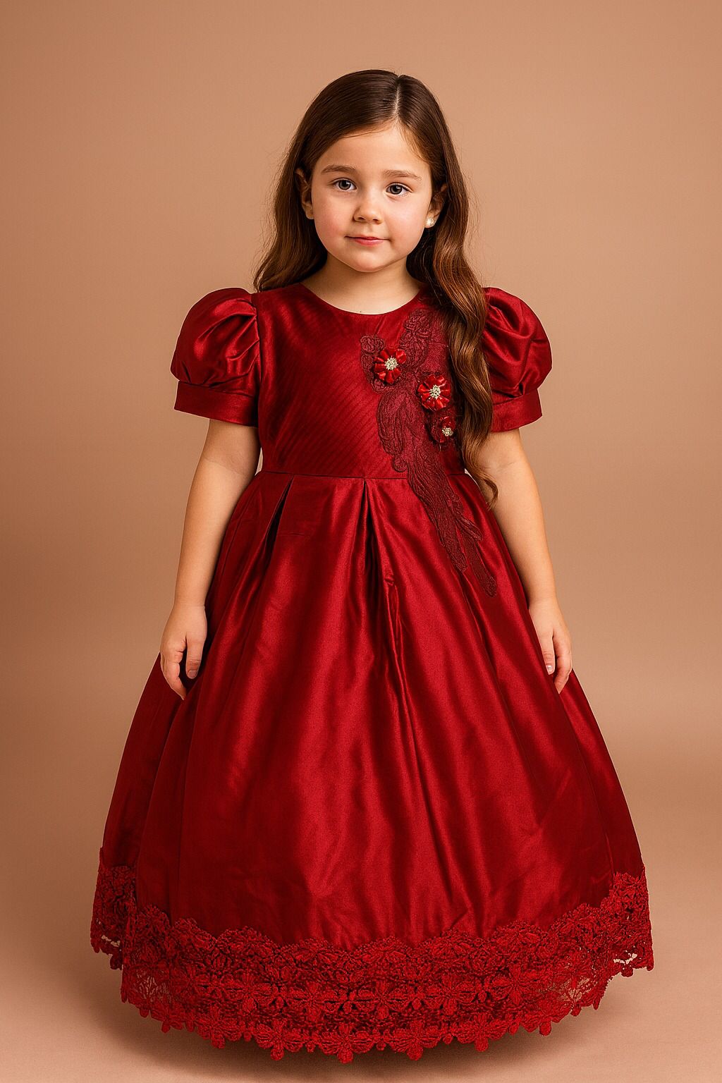 Ruby Lace Scarlet Dress