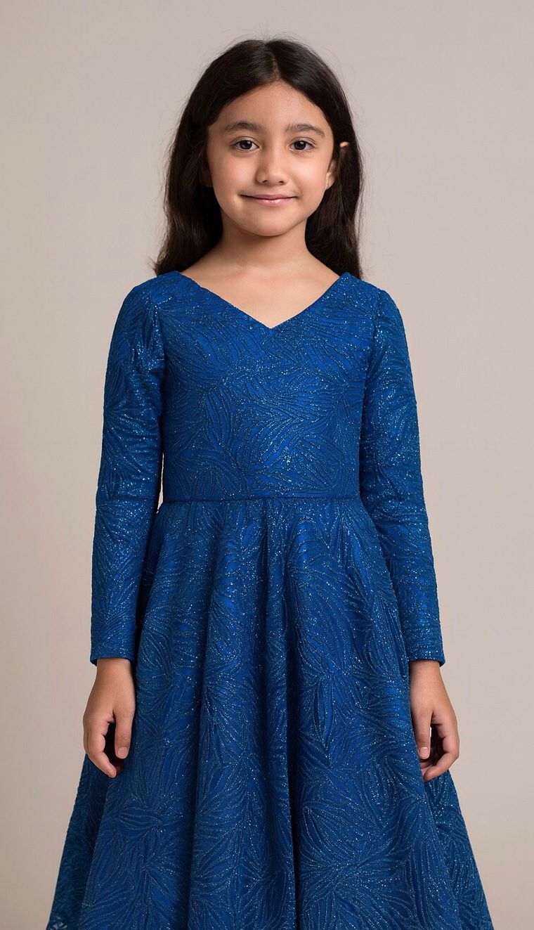 Ocean Breeze Glitter Dress