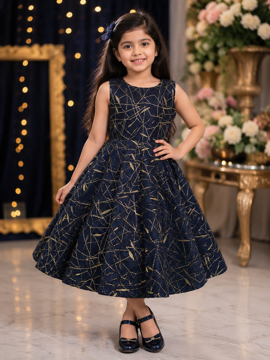 Gold Sparkle Ballgown