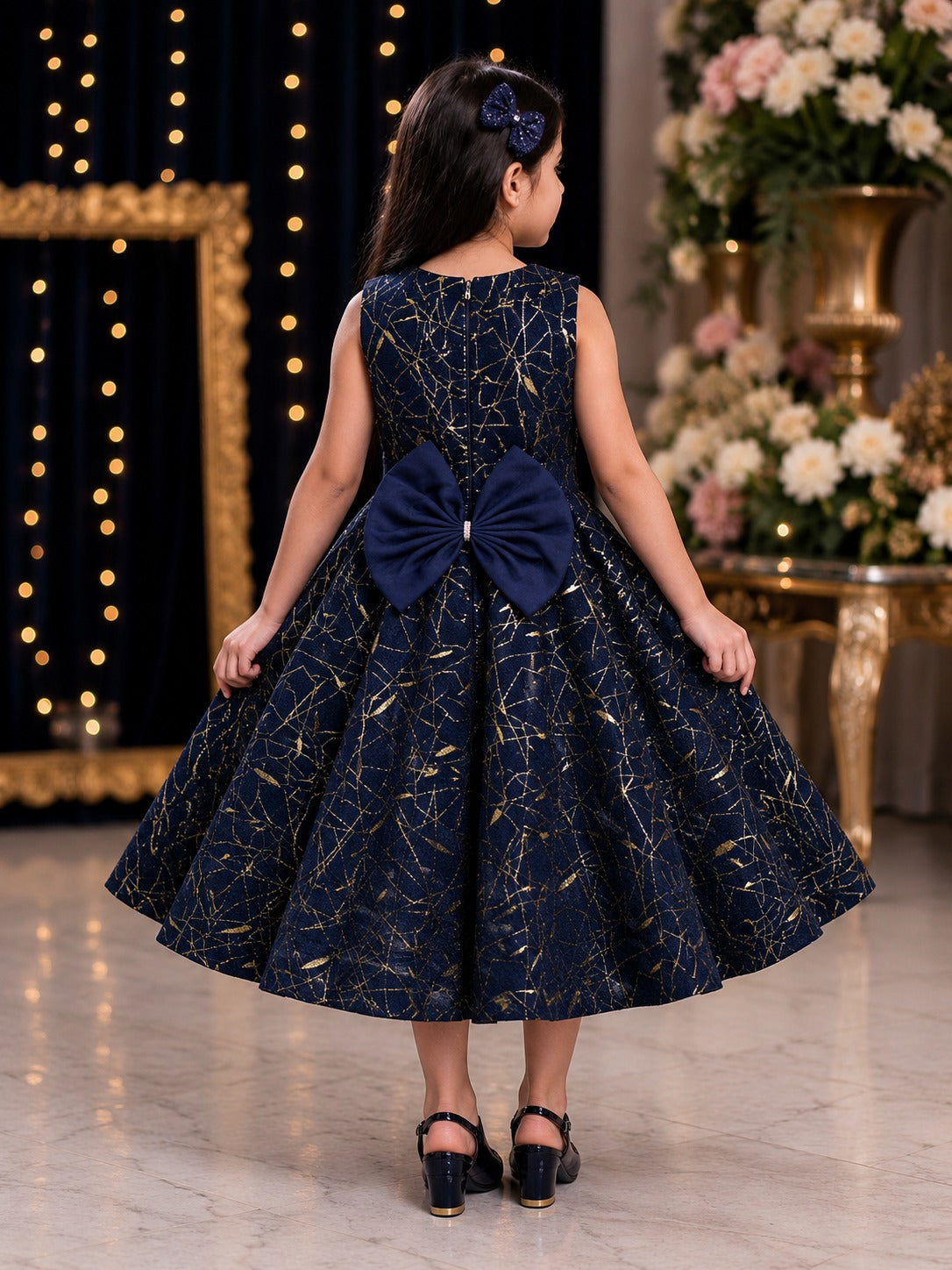 Gold Sparkle Ballgown