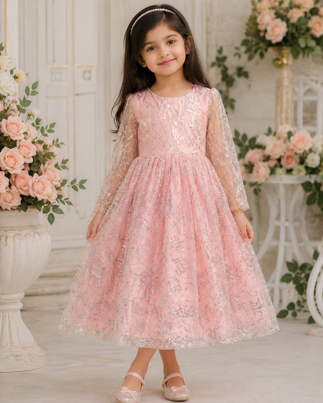 Cut Dana Full Sleeves Princess Frock