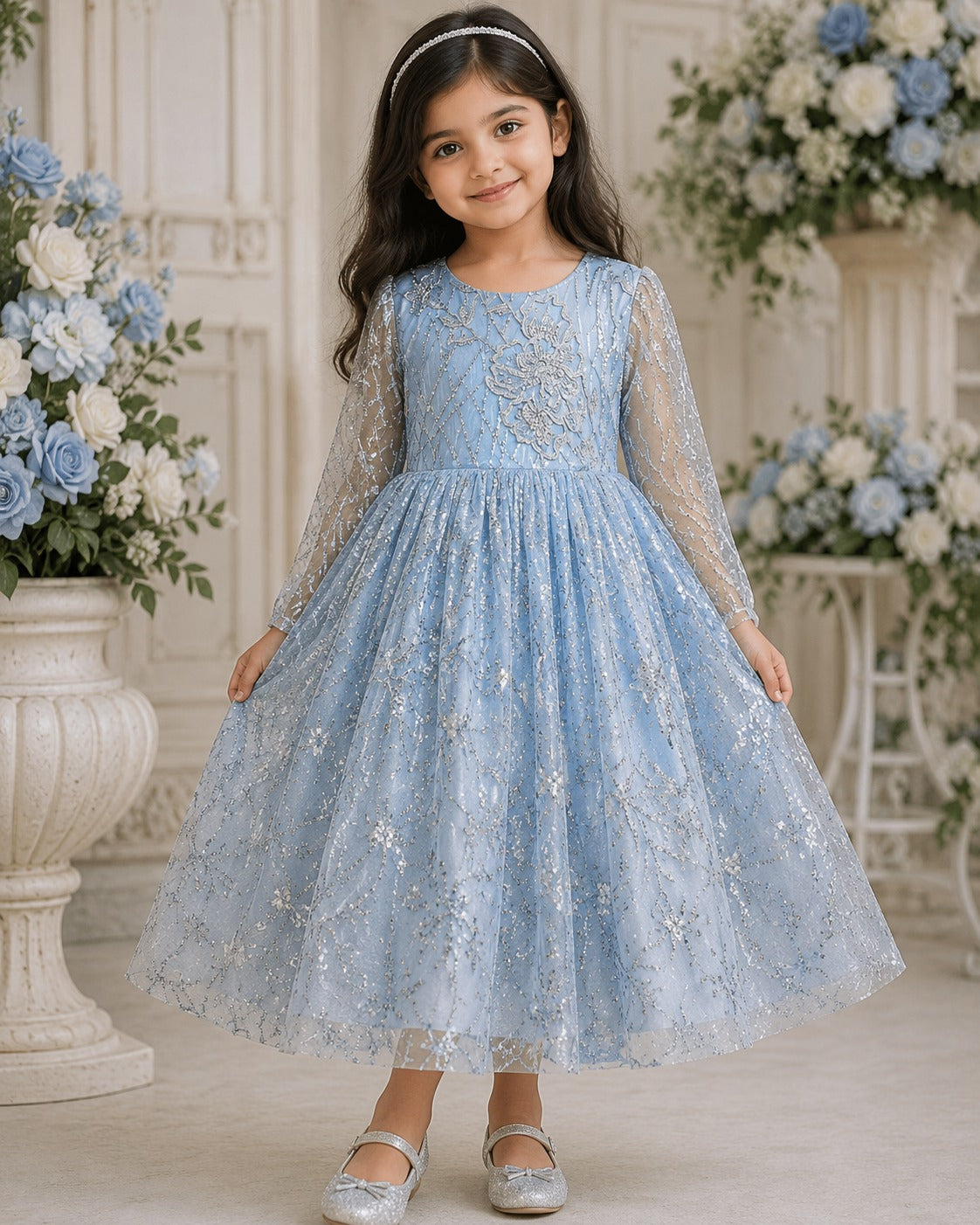 Cut Dana Full Sleeves Princess Frock