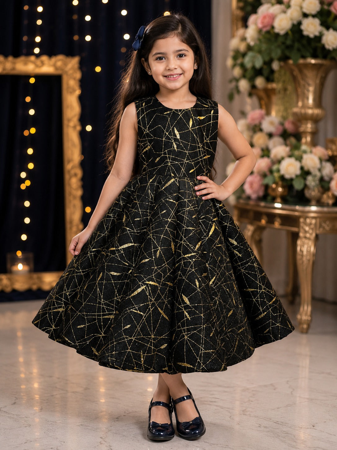 Gold Sparkle Ballgown