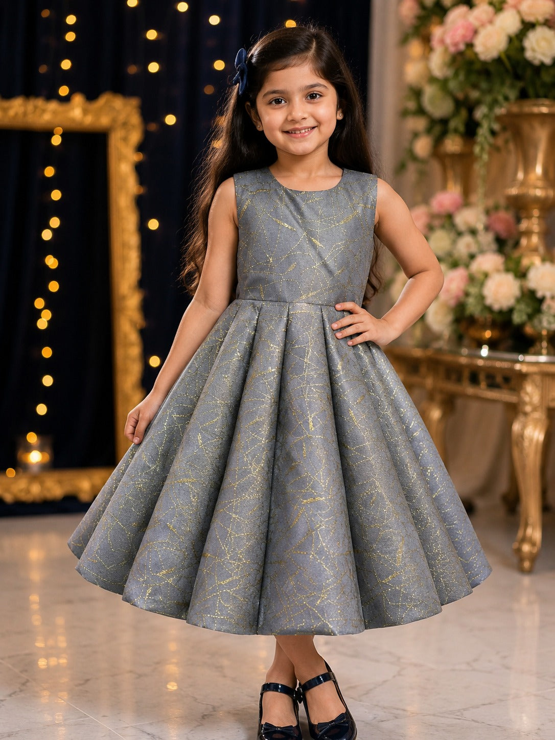 Gold Sparkle Ballgown