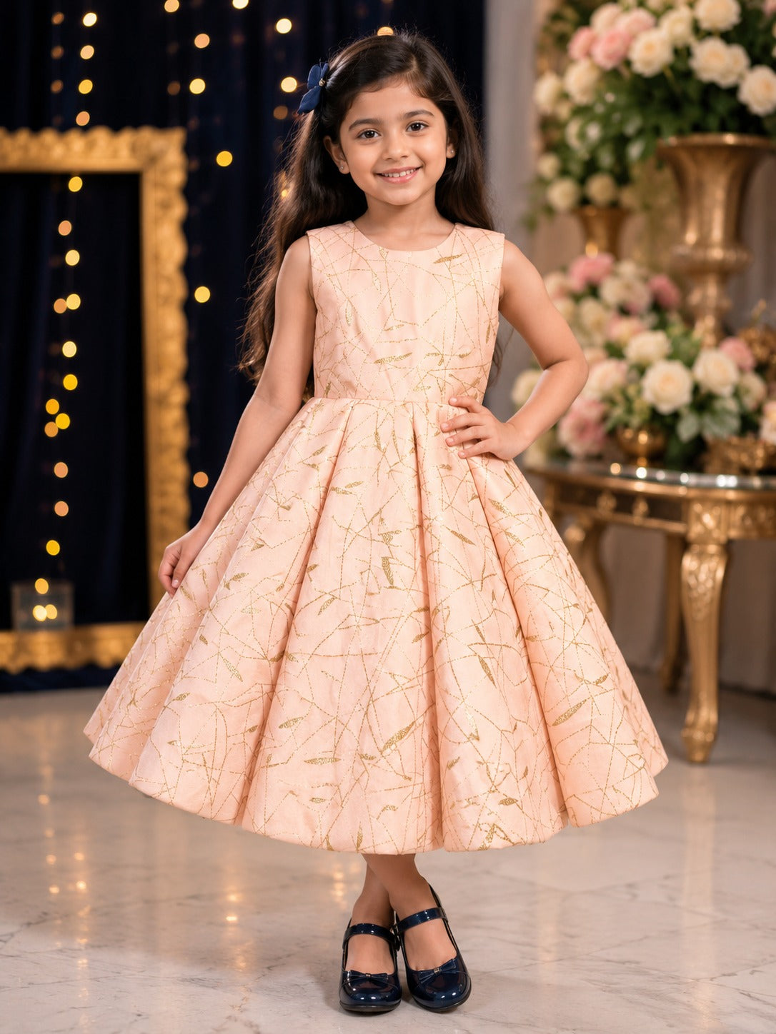 Gold Sparkle Ballgown